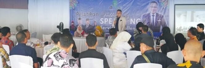 
 Diarpus Kukar Gelar Pelatihan Public Speaking dan Service Excellence