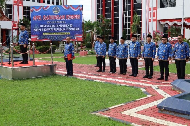 
 Pemkab Kukar Gelar Apel Bersama Peringati HUT Korpri Ke-53
