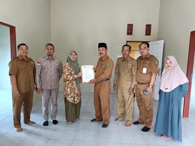 
 Serah Terima Gedung Baru PKK Desa Mulawarman