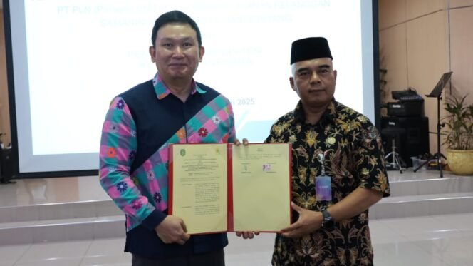 
 Pemkab Kutai Kartanegara dan PLN UP3 Samarinda Tandatangani Kesepakatan Kerja Sama