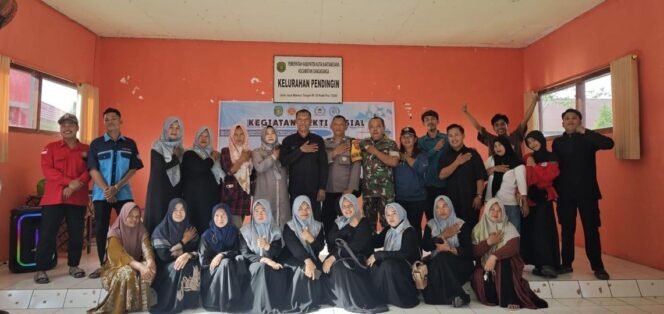 
 Kelurahan Pendingin Gelar Kegiatan Bakti Sosial