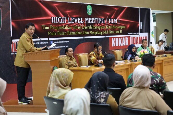 
 Forkopimda Kukar Gelar High Level Meeting Bahas Inflasi dan Stabilitas Daerah Jelang Lebaran